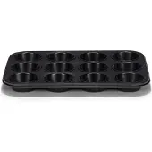 Patisse Muffin-Form 35 cm Stahl schwarz