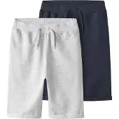 TWO SOON Shorts in Light Grey Melange | Gr.: 146