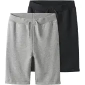 TWO SOON Shorts in Grey Melange | Gr.: 140