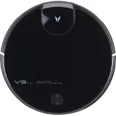 Viomi - Staubsaugerroboter mit Wischfunktion - 2700 Pa Saugkraft & mit Lidar Navigation - Ausgestattet mit Wifi App und 3 in 1 Wassertank - Für gründliche Reinigung - Schwarzer Kunststoff