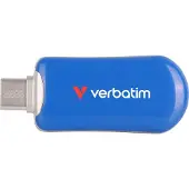 Verbatim Plectra Blue 256GB USB-C Flash Drive 30234