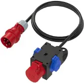 Pce Kompaktverteiler IP44 H07RN-F 5G1,5 16A 1,5 m
