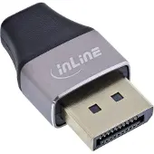 InLine 17291B, DisplayPort, Mini DisplayPort, Schwarz, Grau