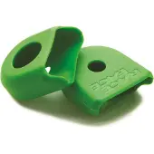 Race Face Crank Boot Schutz – 2 Stück für Kurbeln grün A10066GRN