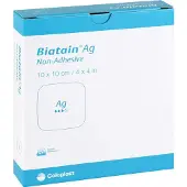 Coloplast GmbH Biatain Ag Schaumverband 10x10 cm nicht 5 St