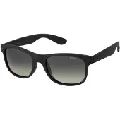 Polaroid Square Unisex Matte Schwarz Grau Polarisierte Sonnenbrille