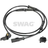 SWAG ABS Sensor Raddrehzahl Hinten Rechts für RENAULT KANGOO Express (FW0/1) 33 10 0718