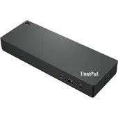 Lenovo ThinkPad Universal Thunderbolt 4, Kabelgebunden, Thunderbolt 4, 3,5 mm, Schwarz, cULus, FCC, ICES, NOM, Gleichstrom