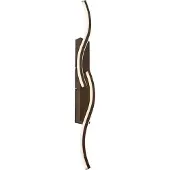 QAZQA Design Wandleuchte DunkelBronze 3 Stufen Dimmbar 2 Licht Bummy