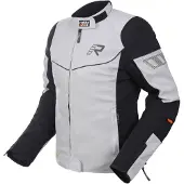 Rukka AirGobina 2.0 Damen Schwarz Grau Motorrad Textiljacke Größe 34