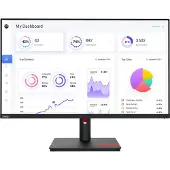 Lenovo ThinkVision T32p-30, 80 cm (31.5"), 3840 x 2160 Pixel, 4K Ultra HD, LED, 6 ms, Schwarz