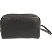 Bugatti Corso Kulturbeutel Leder 25 cm Bugatti Dunkelbraun