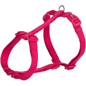 Trixie Premium H-Geschirr - fuchsia - 42–60 cm/15 mm