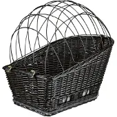 Trixie Fahrradkorb für Gepäckträger 35 x 49 x 55 cm schwarz