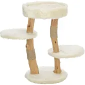 Trixie 44714, Katzenkratzbett, Freistehend, Cremefarben, Holz, Holz, Sisal, Handwäsche