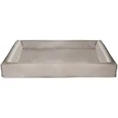 Bia Bed Bia Kunstleder-Bezug - Taupe - 100 x 120 cm