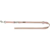 Trixie Hondenriem Premium Verstelbaar Blush Roze - 200X2 Cm
