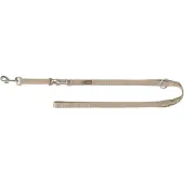 Trixie Hondenriem Premium Verstelbaar Zand Taupe - 200X1 Cm