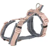 Trixie Premium Trekking Geschirr - blush/grafit - 36–44 cm/15 mm