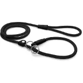 Morsö Hondenriem Retrieverlijn Soft Rope Gerecycled Zwart - 170X1 Cm