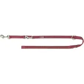 Trixie Hondenriem Premium Verstelbaar Sangria Rood - 200X1 Cm