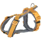 Trixie Premium Trekking Geschirr - curry/grafit - 62–74 cm/25 mm