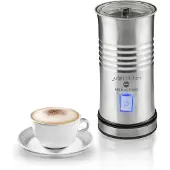 Macom MILKACCINO, Automatic milk frother/warmer, Edelstahl, Edelstahl, 0,25 l, Tasten, Leistung