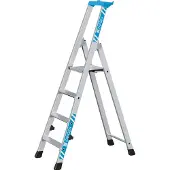 Zarges Nova S gebördelte Stehleiter 4 Stufen