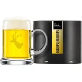 Eisch Germany Bierkrug "CHALET", (1 tlg.), Hirschmotiv, mundgeblasen, 300 ml, Made in Germany