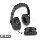 DeLOCK Bluetooth 5.0 Kopfhörer Over-Ear faltbar mit integriertem Mikrofon und intensivem Bass, bis zu 20 Stunden Laufzeit, Verkabelt & Kabellos, Anrufe/Musik, 20 - 20000 Hz, 228 g, Kopfhörer, Schwarz