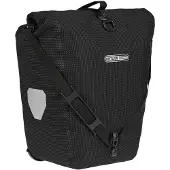 Ortlieb Back-Roller High Visibility Single QL2.1 in Schwarz Reflex (20 Liter), Fahrradtasche