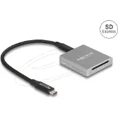DeLOCK Card Reader Extern USB-C für SD Express-Speicherkarten