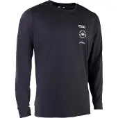 iON - Langarmiges MTB-T-Shirt &ndash; Herren &ndash; S-Ionic LS DR - Bike Jersey S_Ionic LS Dr M Black für Herren aus Baumwolle - Größe S - schwarz