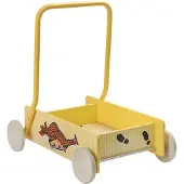 Peppi Pitkätossu Lauflernwagen, Gelb, Babyspielzeug