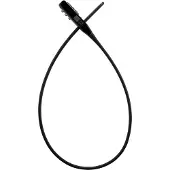 Trelock Strap It Kabelschloss Schwarz 10 x 530 mm Schwarz 10 x 530 mm