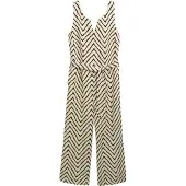 Tom Tailor Linen Slit ärmelloser Overall
