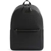 Lacoste Leder Freizeitrucksack Rucksack Chantaco Backpack Noir schwarz