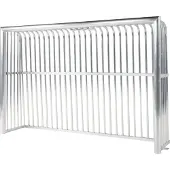 Sport-Thieme Bolzplatztor vollverschweißt, ohne Basketballaufsatz, 3x2 m, Ovalprofil 120x100 mm