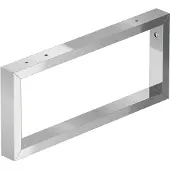 Duravit Konsolenträger-Handtuchhalter, 40x455mm, montierbar unter Konsole 480mm tief, chrom, UV991700000