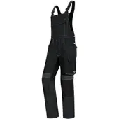 Bp Latzhose 1802 720 schwarz, Größe 54s - schwarz - 54S