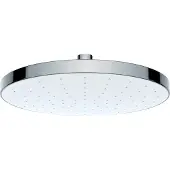 Wenko Regenduschkopf "Watersaving System", silber (silberfarben), B:22,5cm T:23,5cm, Duschköpfe, Regenduschkopf, Regenduschkopf Automatic Cleaning, Durchmesser 22,5 cm