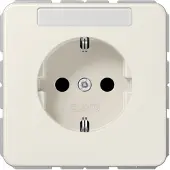 JUNG Steckdose 1f ws glz CD UP m.BS IP20 BSF CD1520BFKINA