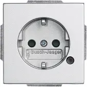 Busch-Jaeger SCHUKO Steckdosen-Einsatz mit LED 2CKA002013A5285