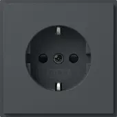 Gira SCHUKO-Steckd. SP (IP20) TX_44 Anthrazit 445367
