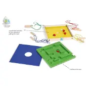 BS Toys Balancierspiel Kinderspiel, Mehrfarbig