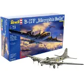 Revell B-17F Memphis Belle, Fixed-wing aircraft model, Montagesatz, 1:72, Boeing B-17, Kunststoff, Second World War