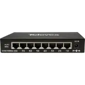 Televes Ethernet Switch L2 SWUM-1000-8 Unmanaged: 8x10/100/1000Mbps