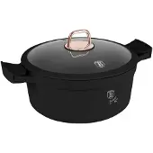 Berlinger Haus TITAN-TOPF 28 cm BH-7784 SCHWARZE ROSE