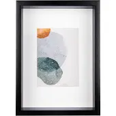 Walther design Shape 3D FSC-Holzrahmen 21x297cm Schwarz HNX130B