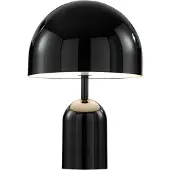 Tom Dixon Bell Portable LED-Akkuleuchte-Schwarz-mit LED (3000K)